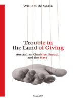 Trouble in the Land of Giving: Australian Charities, Fraud and the State