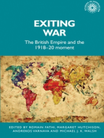 Exiting war: The British Empire and the 1918–20 moment