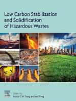Low Carbon Stabilization and Solidification of Hazardous Wastes