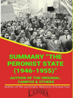 Summary Of "The Peronist State (1946-1955)" By Campos & Others: UNIVERSITY SUMMARIES