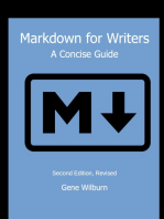 Markdown for Writers, 2nd Ed., Rev.
