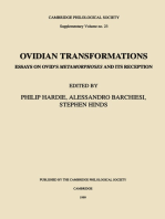 Ovidian Transformations: Essays on Ovid's Metamorphoses and its Reception