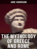 The Mythology of Greece and Rome: With Emphasize on Homer's Pantheon