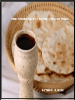 The Passover/Lords Evening meal