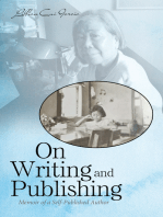 On Writing and Publishing: Memoir of a Self-Published Author