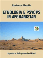 Etnologia e Psyops in Afghanistan: Esperienze dalla provincia di Herat