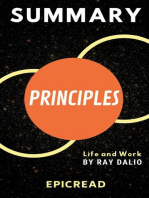 Summary of Principles: Life and Work