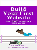 Build Your First Website (And Thwack Zombies with HTML and CSS): Undead Institute, #0