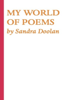 MY WORLD OF POEMS: By Sandra Doolan