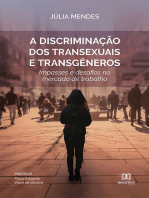 A discriminação dos transexuais e transgêneros