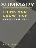 Summary of Think and Grow Rich By Napolean Hill