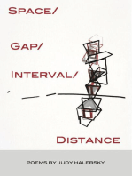 Space/Gap/Interval/Distance: Sixteen Rivers Press