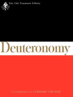 Deuteronomy: A commentary