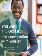 I am the greatest conversation with myself: thinking like a coach and coachee
