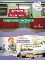 Return journey Gilgal - Jordan (East)