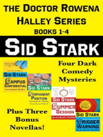 The Doctor Rowena Halley Series Books 1-4: Four Dark Comedy Mysteries: Doctor Rowena Halley Boxed Sets, #1