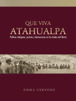 Que viva Atahualpa: Política indígena, justicia y democracia en los Andes del Norte