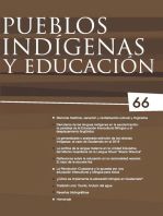 Pueblos indígenas y educación No. 66