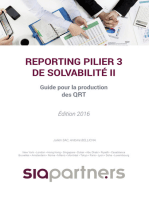 Reporting pilier 3 de solvabilité II: Guide pour la production des QRT