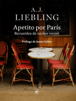 Apetito por París: Recuerdos de un bon vivant