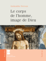 Le corps de l'Homme, image de Dieu