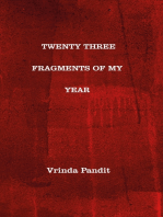 Twenty Three Fragments of My Year
