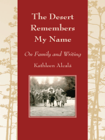 The Desert Remembers My Name: On Family and Writing