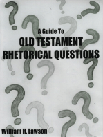 A Guide to Old Testament Rhetorical Questions