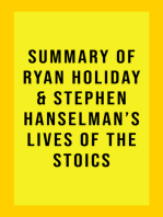 Summary of Ryan & Stephen Hanselman Holiday's Lives of the Stoics