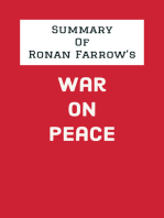 Summary of Ronan Farrow's War on Peace