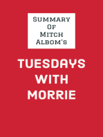 Summary of Mitch Albom's Tuesdays with Morrie