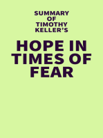 Summary of Timothy Keller's Hope in Times of Fear