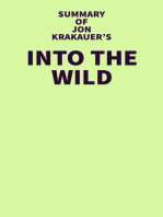 Summary of Jon Krakauer's Into the Wild