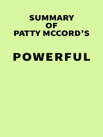 Summary of Patty McCord's Powerful