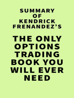 Summary of Kendrick Fernandez's The Only Options Trading Book You Will Ever Need