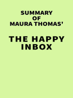 Summary of Maura Thomas' The Happy Inbox