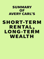 Summary of Avery Carl's Short-Term Rental, Long-Term Wealth