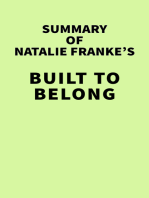 Summary of Natalie Franke's Built to Belong