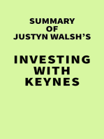 Summary of Justyn Walsh's Investing with Keynes