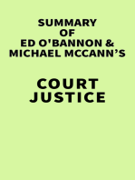 Summary of Ed O'Bannon & Michael McCann's Court Justice