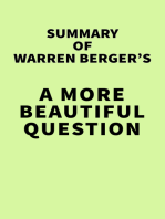 Summary of Warren Berger's A More Beautiful Question