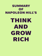 Summary of Napoleon Hill's Think and Grow Rich