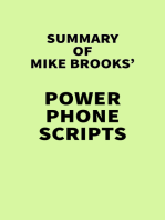 Summary of Mike Brooks' Power Phone Scripts