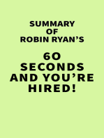 Summary of Robin Ryan's 60 Seconds and You're Hired!