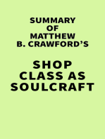 Summary of Matthew B. Crawford's Shop Class as Soulcraft