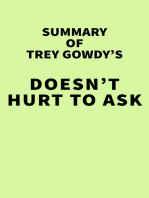 Summary of Trey Gowdy's Doesn't Hurt to Ask
