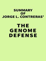 Summary of Jorge L. Contreras' The Genome Defense