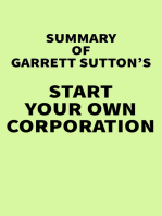 Summary of Garrett Sutton's Start Your Own Corporation