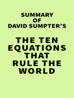 Summary of David Sumpter's The Ten Equations That Rule the World