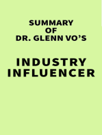 Summary of Dr. Glenn Vo's Industry Influencer